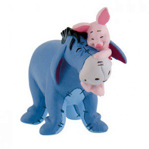 Disney Figuur Winnie de Pooh - Eeyore & Piglet