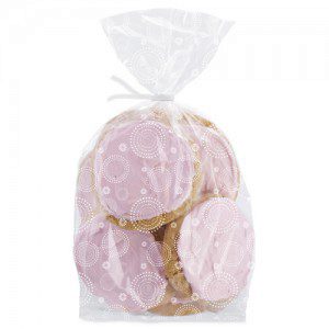Wilton Party Bags mit zartem weißen Muster