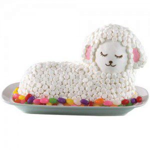 Wilton Stand-Up Lamb Pan, Lamm-Backform
