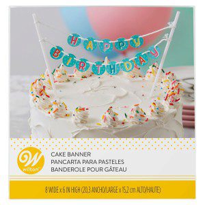 Wilton Cake Banner Happy Birthday