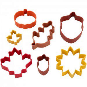 Wilton Cookie Cutter Autumn Set/7