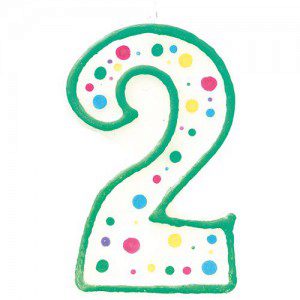 Wilton Candle Green #2