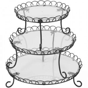 Wilton 3 Tier Iron Treat Stand, dreiteiliger Ständer
