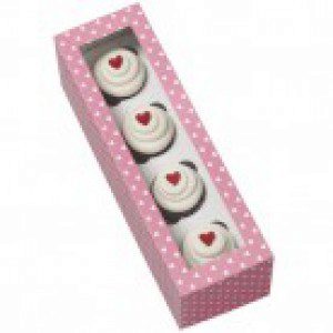 Wilton Mini Cupcake Boxes für 4 Stück