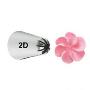 Wilton Decorating Tip #2D Dropflower Carded