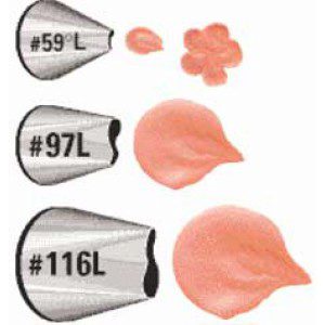 Wilton Tüllen Set, Veilchen & Rosen, # 612