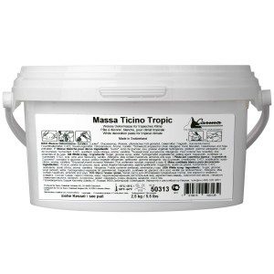 Massa Ticino Tropic Rollfondant - Weiß 2,5kg -Eimer-