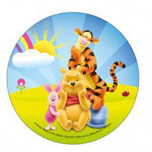 Disney Wafer Sheet - Winnie Puuh, Tigger und Ferkel