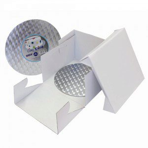 PME Cake Box & Round Cake Card  27,5 x 27,5 x 15 cm