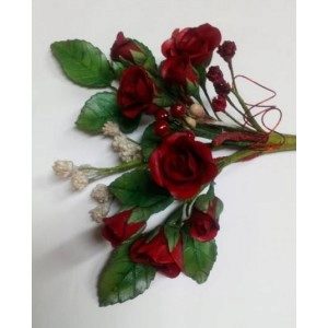 Zuckerblumengesteck - kleine Röschen