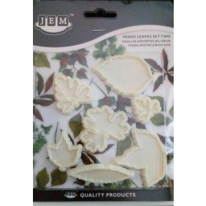 Jem mixed leaves set, 7 Blätter