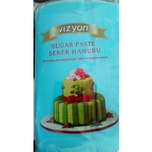 Vizyon Rollfondant blau, 1 kg