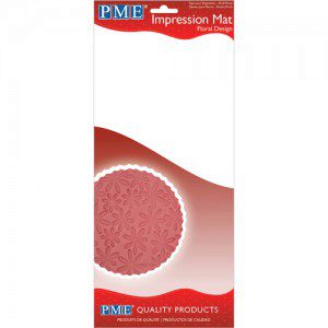 PME Impression Mat Floral - Strukturmatte Blumen
