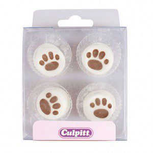 Culpitt Zuckerdekoration Tatze pkg/12