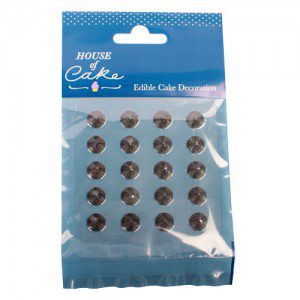 House of Cake Jelly Diamonds -Black- pk/20