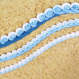 KatySue Mould Sea Swirl Borders