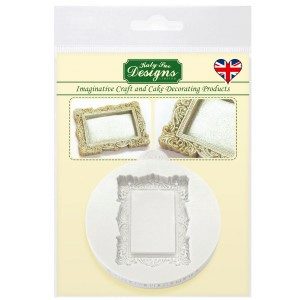 KatySue Mould Miniature Frames - Vintage Rectangle, Bilderrahmen