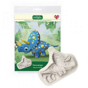 KatySue Mould - Triceratops / Dinosaurier