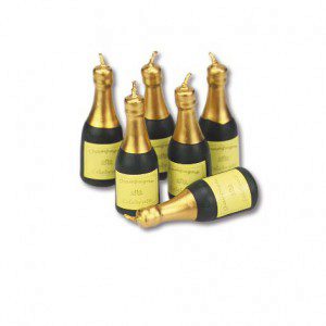 Städter ChampagnerFlaschen - Kerzen