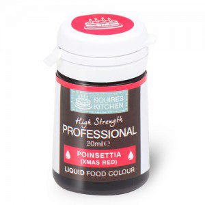 SK Professional Liquid Food Colour Poinsettia Red 