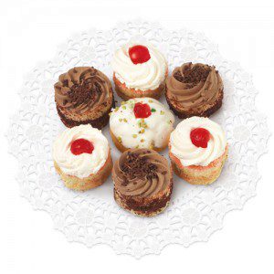 Wilton Doilies White Grease-Proof, rund 25, Tortenspitze