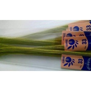 Sunrise Blumendraht / Florist Wire in hellgrün, 33g