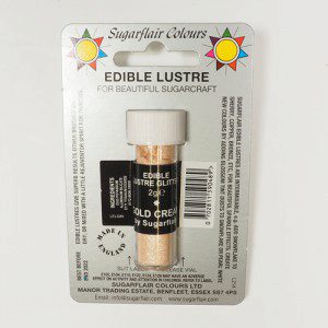 SU Edible Glitter Lustre Gold Cream