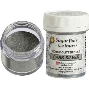 SU Edible Lustre Dark Silver, 10g