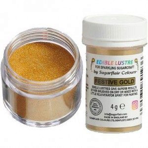 SU Edible Lustre Festive Gold, 4g