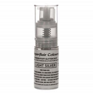 SU Pump Spray Glitter Dust -Light Silver-