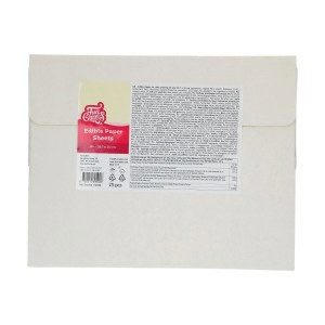 FC Essbare Papierbögen A4 pk/25