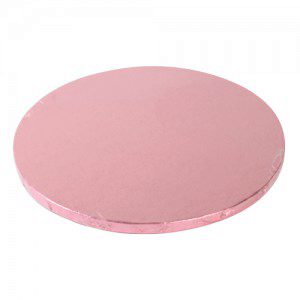 FC Cake Board in pink, rund, 30 cm