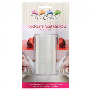 FunCakes Acetat - Rolle, 8 cm