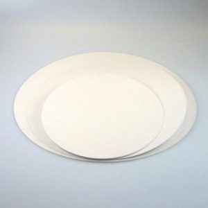 FC Kartonunterlagen Fettabweisend - Rund - 22cm pk/5
