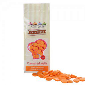 FC Flavoured Chocolate Melts Orange -250g-