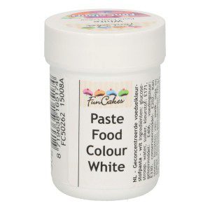 FC FunColours Paste Food Colour - White Snow 