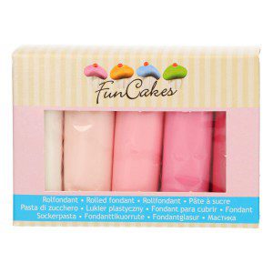 FC Fondant Multipack Pink Farbpalette 