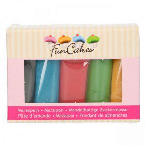 FC Mandelhaltige Zuckermasse Multipack Grundfarben