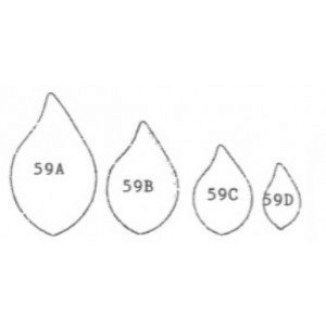 Framar Cutters - Simple leaf small, 4-teilig