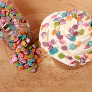 FunCakes Metallic Blumen Mix 70g