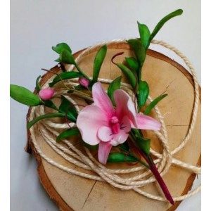 Kurs: Tortenaufleger mit Orchidee