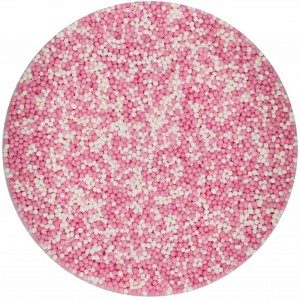 FC Glutenfreie Nonpareils Baby Pink Mix 80 g