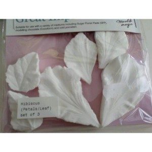 Squires Kitchen Petal + Leaf Veiner, Hibiskus l + Hibiskus 3-er