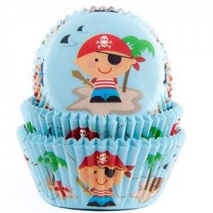 HoM - Backförmchen / Baking cups Pirate 