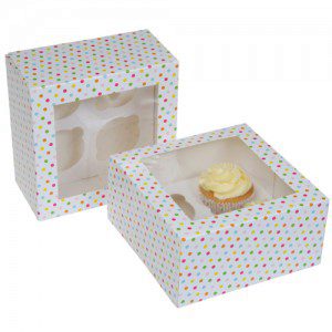 HoM -  Cupcake Box 4 -Konfetti- Pkg/2