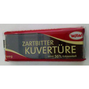 WAWI Zartbitter Kuvertüre