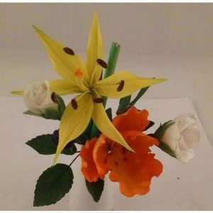 Set mit 2 verschiedenen Lilien und Veiner