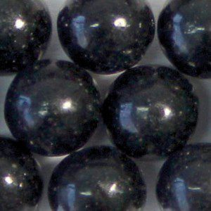 PME große Zuckerperlen - schwarz, 7 mm