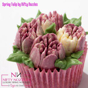 Sugar and Crumbs Nifty Nozzle -Spring Tulip-