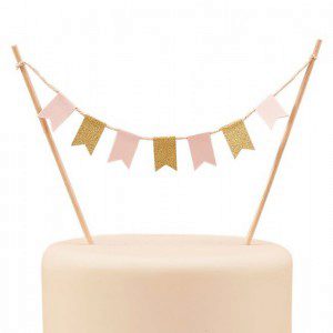 Ginger Ray Cake Bunting Topper - Pastel Perfection